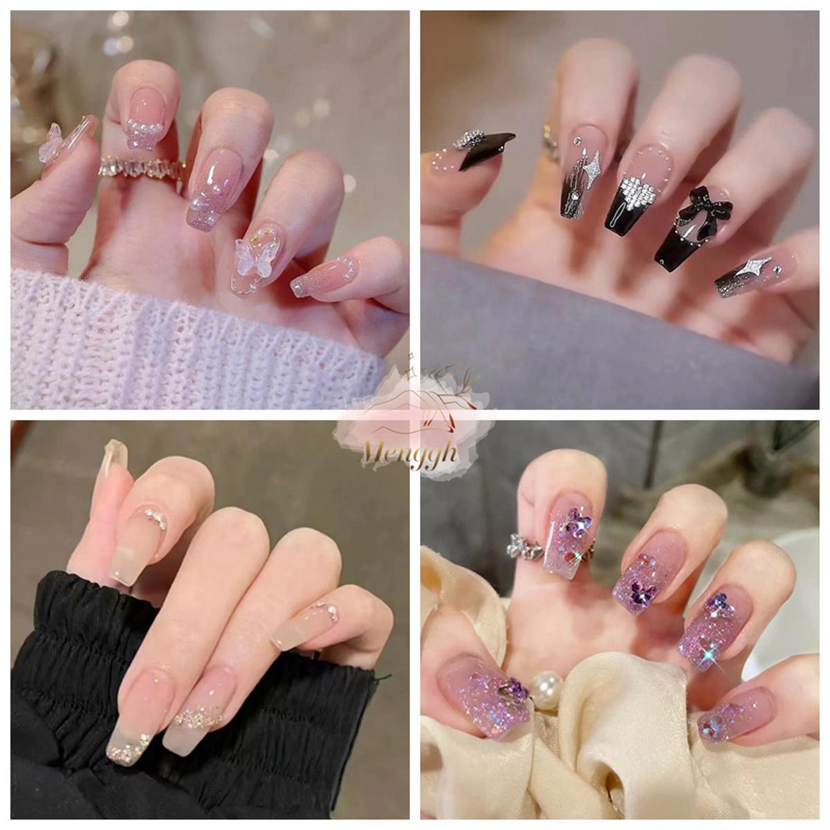 【3C VictoryEagle】Nail men with 24 pieces of nails in various designs