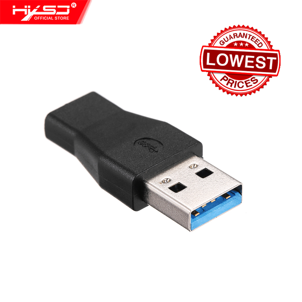 HXSJ Usb 3.1 Type C Adapter Usb 3.0 Male To Usb-C Female Otg Converter For Ma-cbook Replacement For Xiaomi Mi5 Mi6 For Samsung Galaxy S8 Plus For Huawei