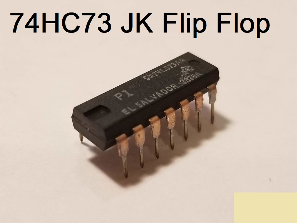 2Pcs- 7473 SN74HC73N 74HC73 74LS73 Flip Flop Dual In Line Package DIP 14 Pin IC Electrical Circuitry & Parts. 