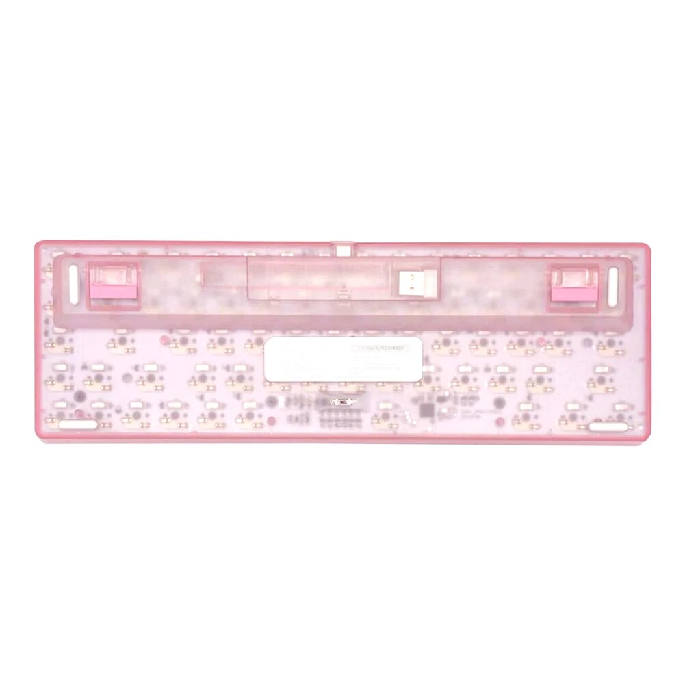 CIY Tester Customized Mechanical Keyboard Kit 3-Mode Hot Swap Keyboard 68 Keys Type C Wired+Bluetooth+2.4G Wireless Keyboard. 