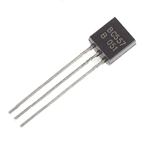 BC557 PNP General Purpose Transistor 3 Pin Leads TO-92 Package Bipolar Low Power Transistor 5 / 10 pcs. 