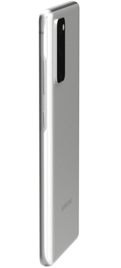 Backshell For Samsung S20FE White Color Replacement Back Battery Cover / Backshell. 