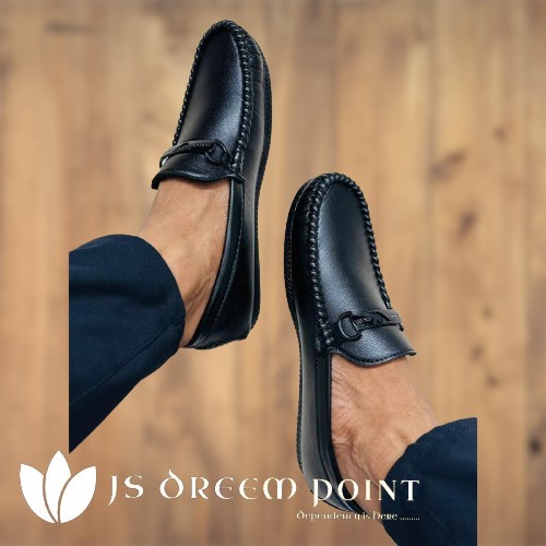New High Quality JS Leather JS-112340 Slip Moccasins Loafers Casual Shoes For Men Driving. 