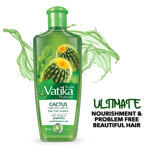 Vatika Naturals Cactus Enriched Hair Oil 300ml Price In Bangladesh | Lifetod.com