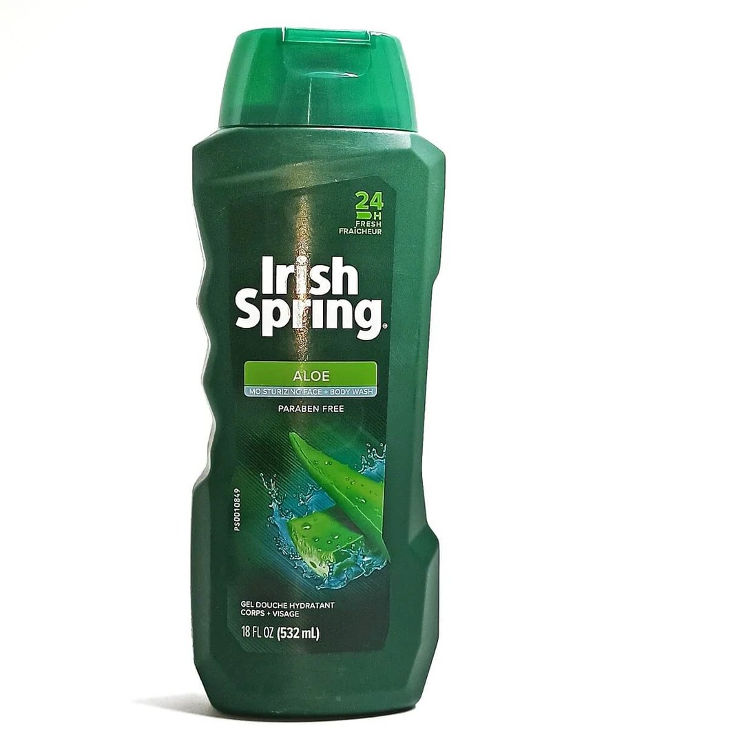 Irish Spring Aloe Body Wash 532ml - Bevy Beauty
