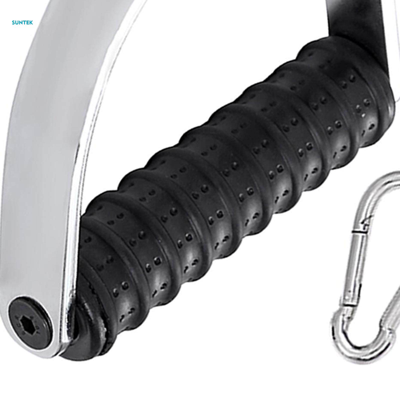 2 Pieces Exercise Handles Resistance Band Handle Only for Cable Machine. 