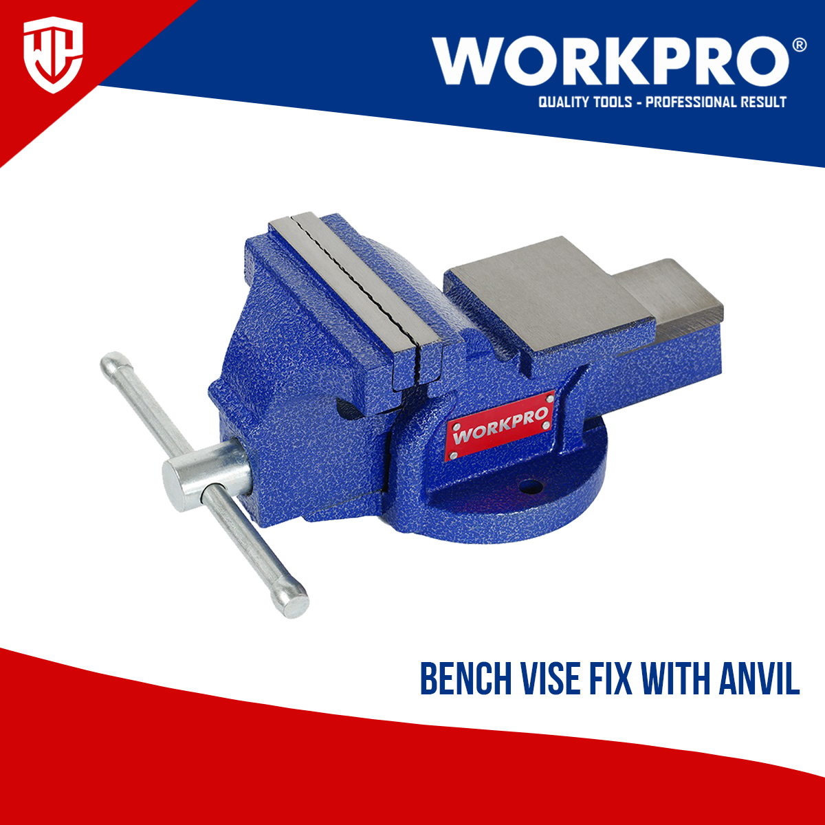 Workpro Bench Vise Fix With Anvil