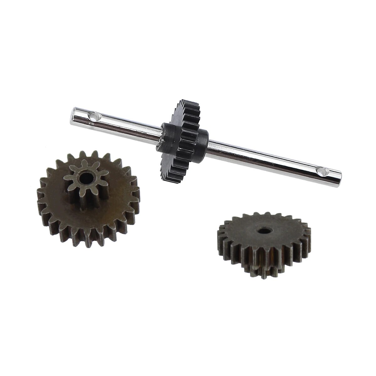 Rc Car Metal 370 Motor Bracket With Motor Pinion Gears Gearbox Transmission Gear Set For MN78 1/12 Upgrade Parts. 