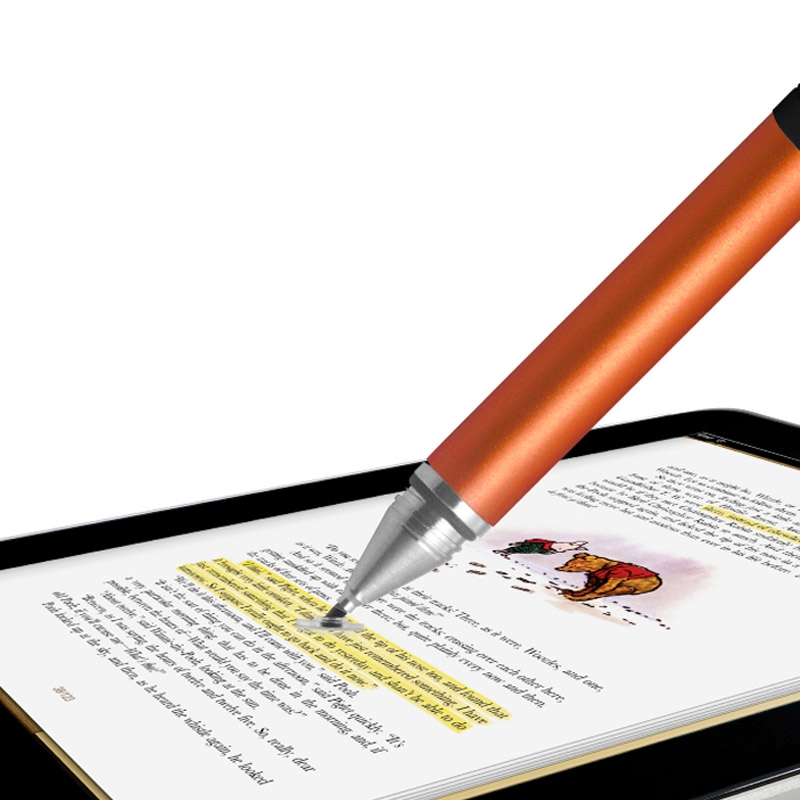 2 in 1 Stylus Touch Pen + Ball Pen for iPhone 6 & 6 Plus / 5 & 5S & 5C, iPad Air 2 / iPad mini 1 / 2 / 3 / New iPad / iPad and All Capacitive Touch Screen. 