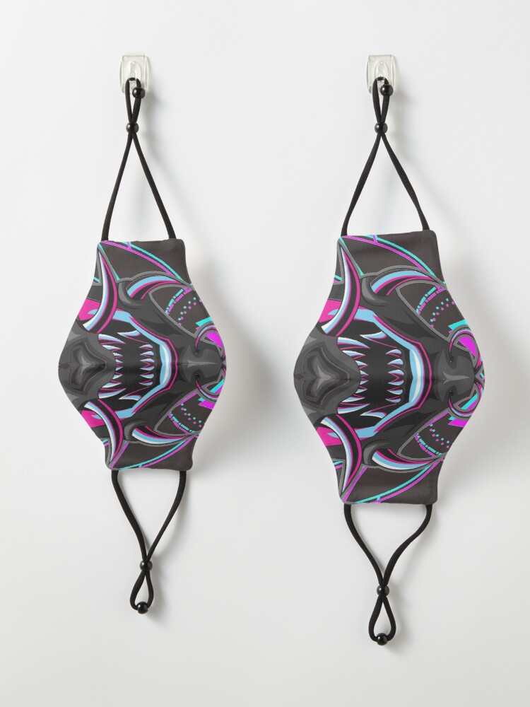 Yokai Oni Masked Samurai Anime Series Stylish FaceMask For Men And Women. 