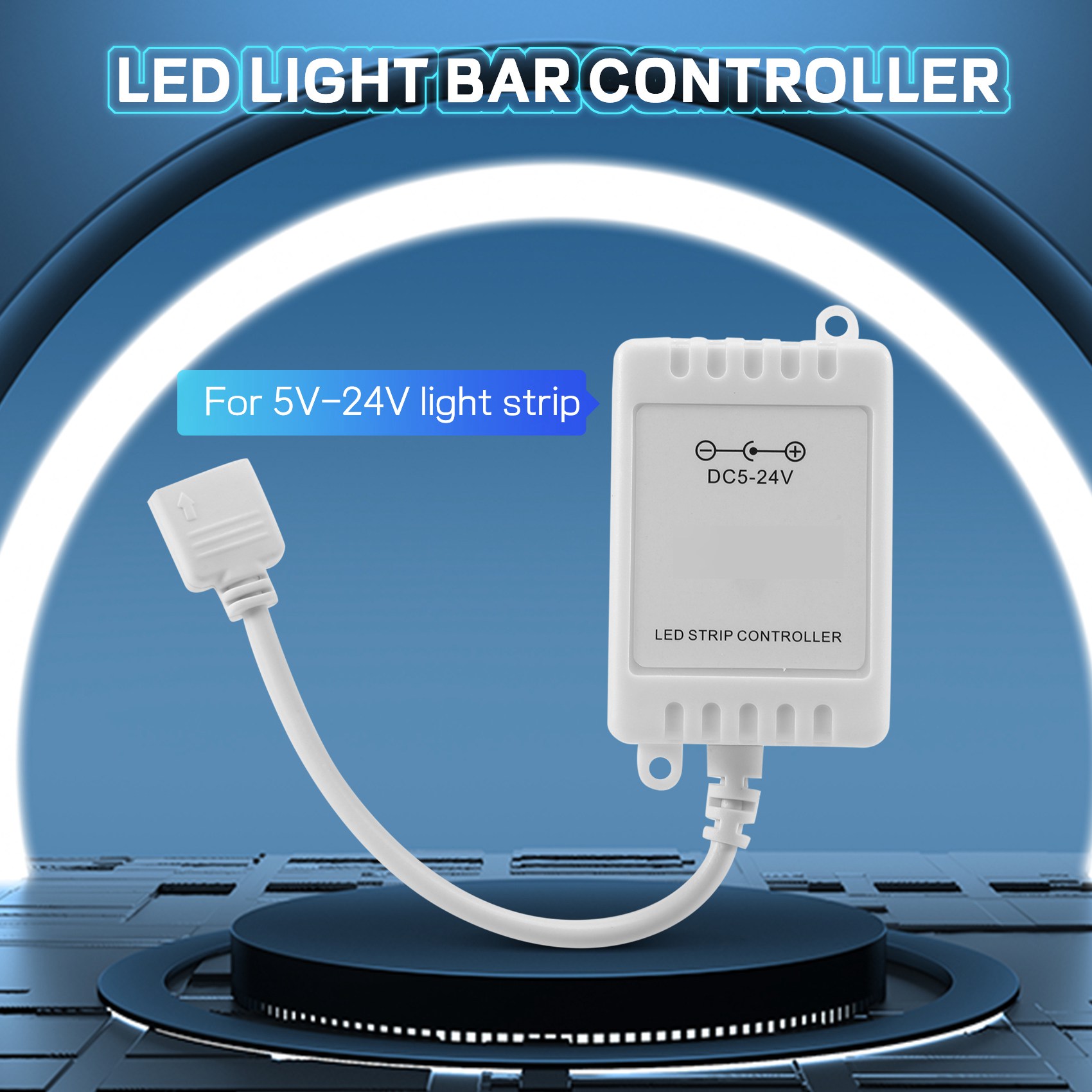 Tuya Zigbee Smart Led Controller RGB for Light Strip 5V-24V Compatible ZHA Zigbee2MQTT Tasmota Alexa Home. 