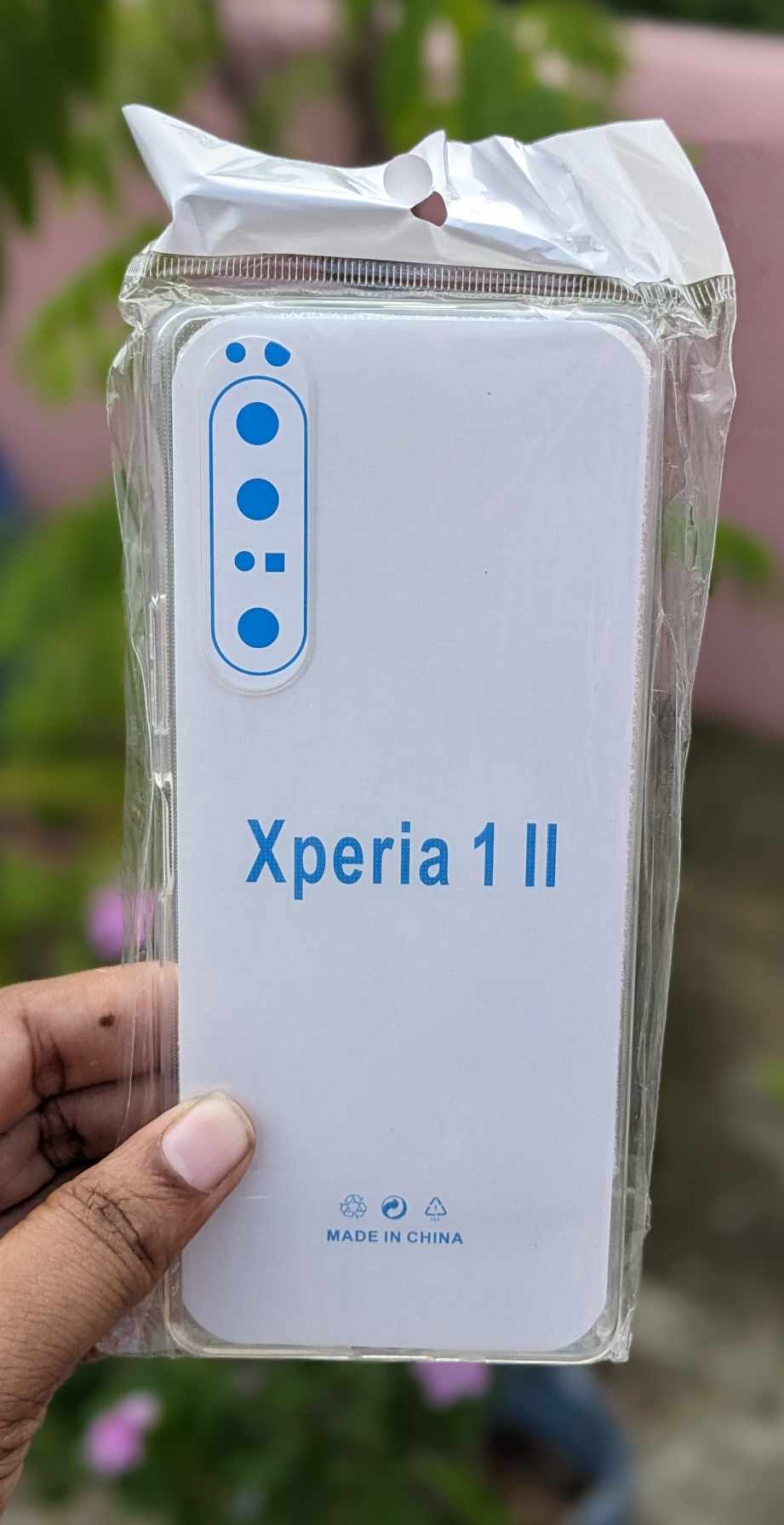 For Sony Xperia 1 Mark 2 shockproof Transparent liquid Cristal clear long time useable soft premium protective back case