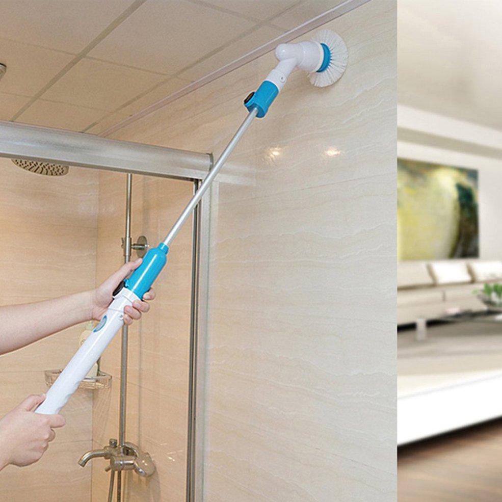 Turbo Scrub Electric Cleaning Brush Head Set 3 Heads For Multi-Purpose Uses. 