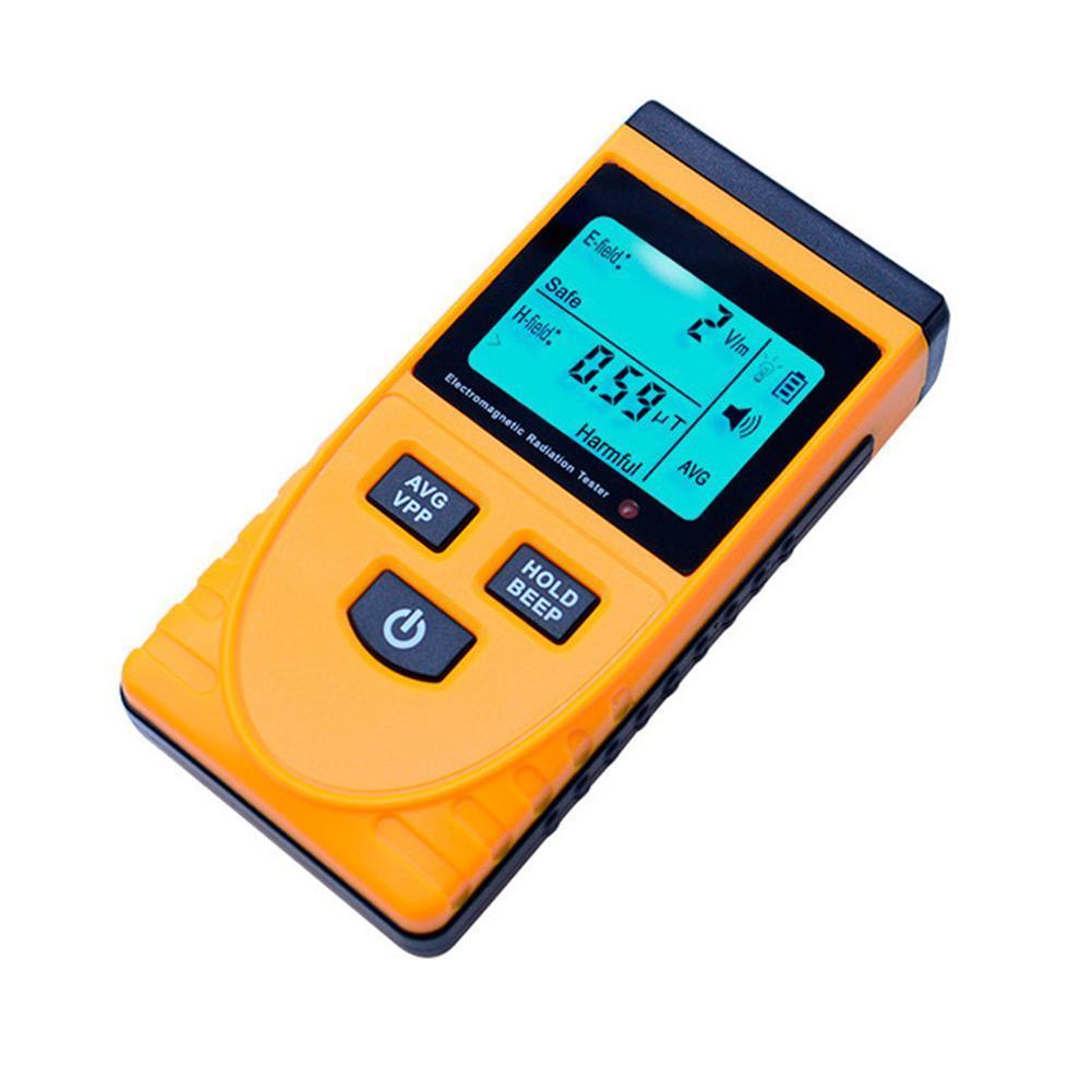 LCD Digital Magnetic Field Meter Tester Electromagnetic Radiation Detector