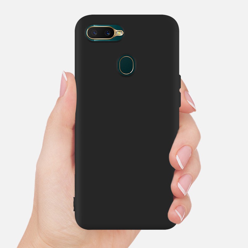 OPPO A5s - Soft Premium Silicone Shockproof Camera Bumper Protective Trendy Stylish Back Cover