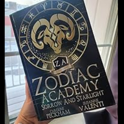 Sorrow and Starlight  (  Zodiac Academy #8  )   (  Book by Caroline Peckham  )   (  Premium Print and Matte Lamination ). 