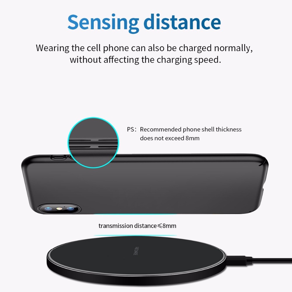 30W Fast Wireless Charger For Samsung Galaxy S9/S20 S8 Note 9 USB Qi Charging Pad for iPhone 12 11 XS Max XR X 8 Huawei P30 Pro. 