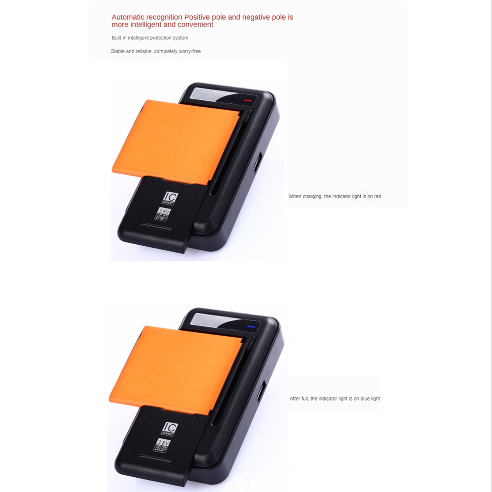 Universal Charger Universal Mobile Charger with USB Output Port for 4.35V High-Voltage for Cell Phone Charg US Plug. 