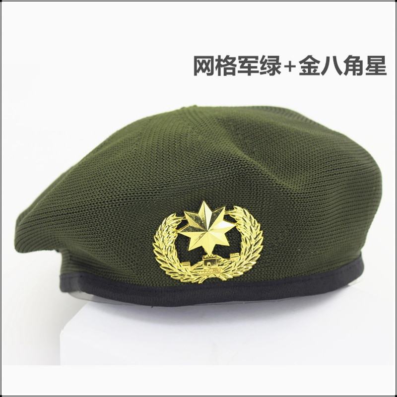 Unisex Army Green Berets Sailor Cosplay 