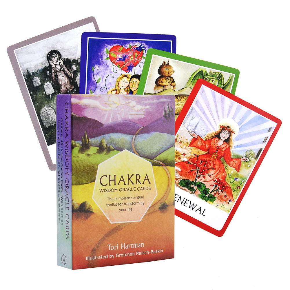 【Broad Sunlight shop】CHAKRA Tarot PDF Oracle Cards Divination for personal use play games game