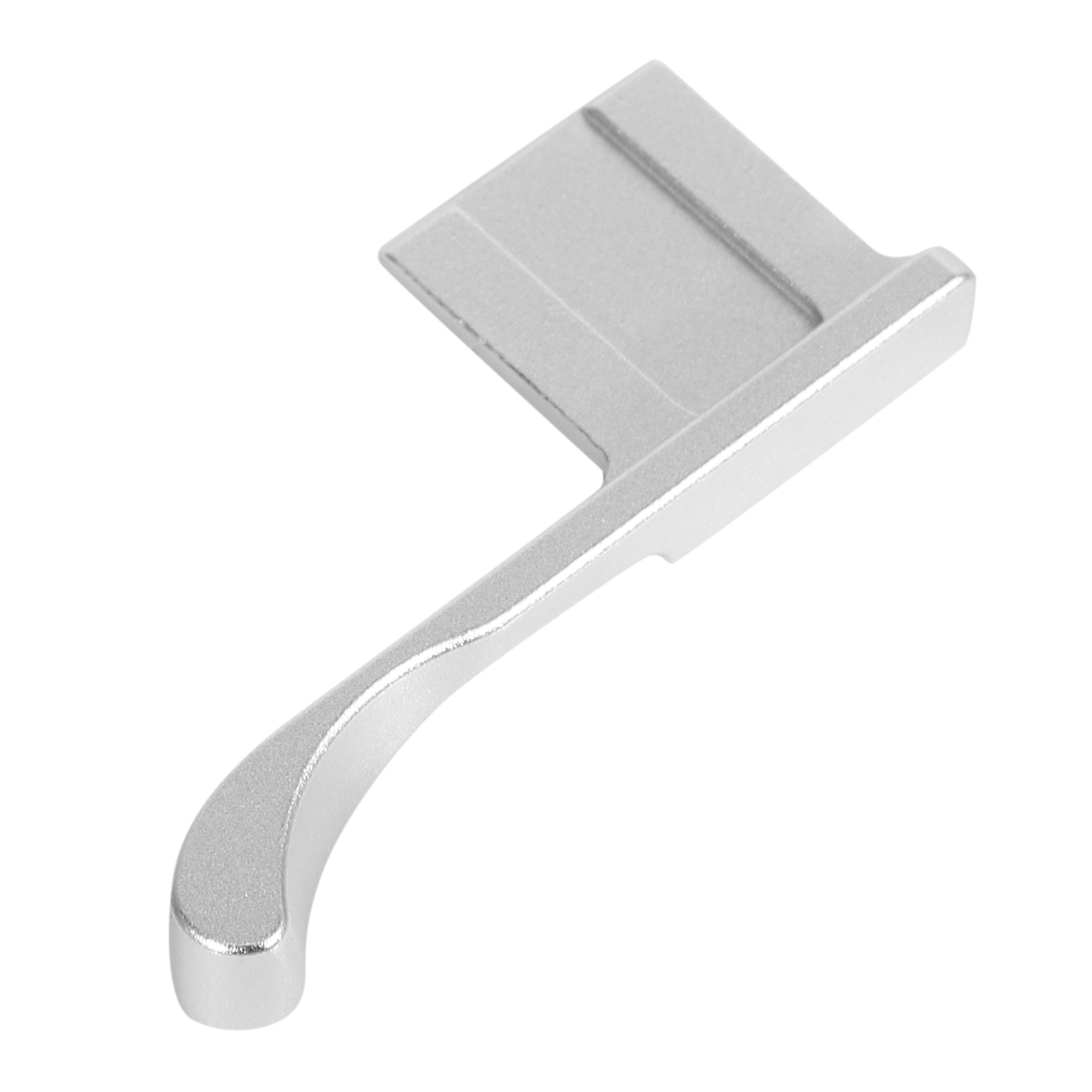 Metal Hot Shoe Cover Thumb Grip for Fujifilm Fuji X100F X100T X70 X30 X-E3 X-A1 X-A2 X-A3 X-A5 X-M1 XA3 XE3 Silver. 