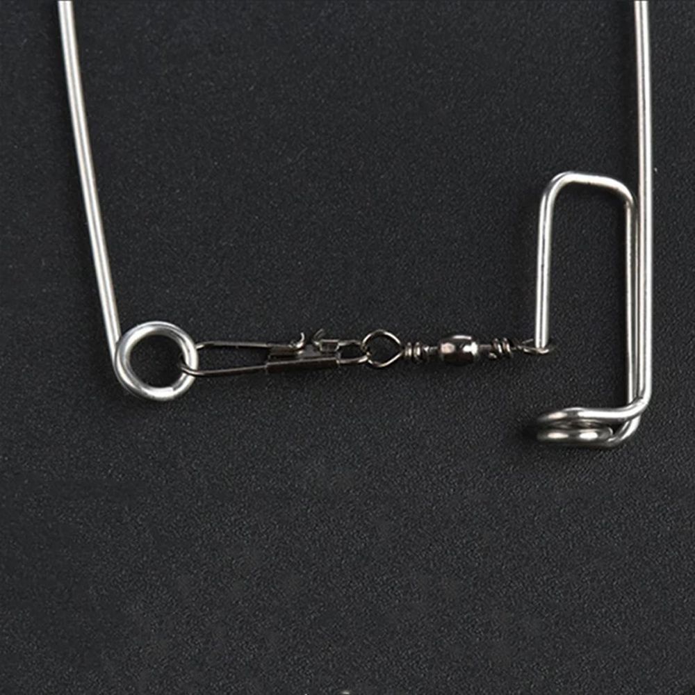 Universal Fishing Tackle Automatically Catch Fish Device Full Speed Fishing Artifact Spring Ejection Hook Trigger Spring Hook Automatic Fishing Device Automatic Fishing Hook. 