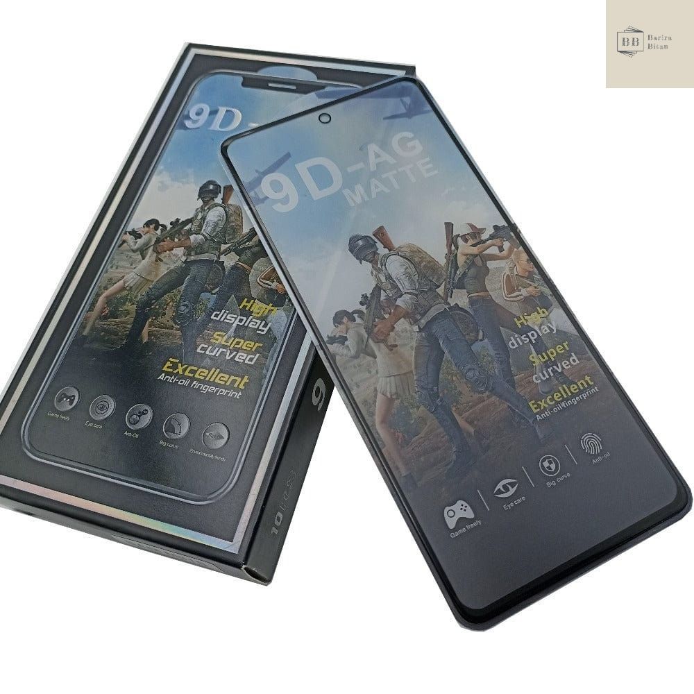 For Xiaomi Poco M2 Pro Front Screen Protector 9D AG Matte Tempered Glass