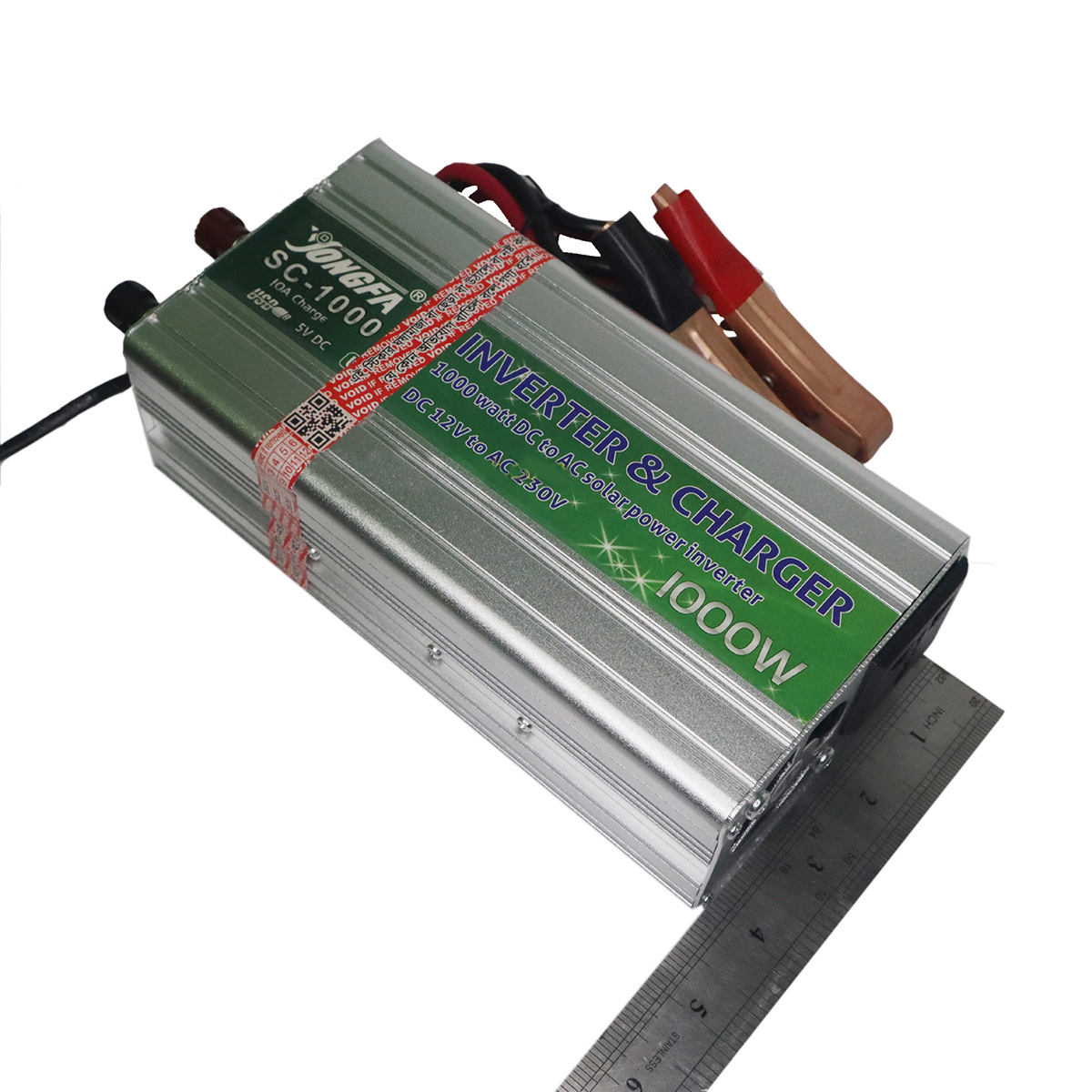 1000W IPS Machine & Battery Charger - All-in-One 1000 Watt DC 12V to AC 220V Inverter and 10A Battery Charger - Convenient Power Solution. 