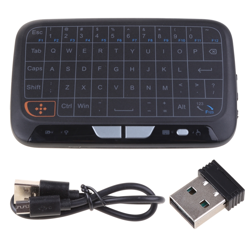 2.4GHz Mini Wireless Keyboard with Touchpad Qwerty Keyboard Portable for Laptop/PC/Tablets/for Windows DropShipping. 