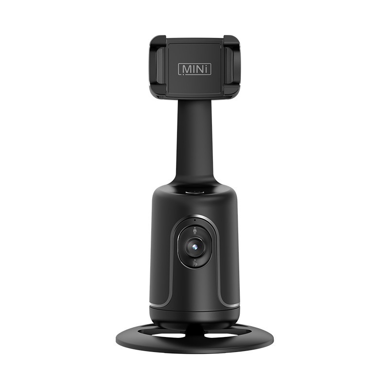 Mini Handheld Gimbal Stabilizer Detachable Clip Smart Face Tracking Wireless Selfie Stick Tripod with Light. 