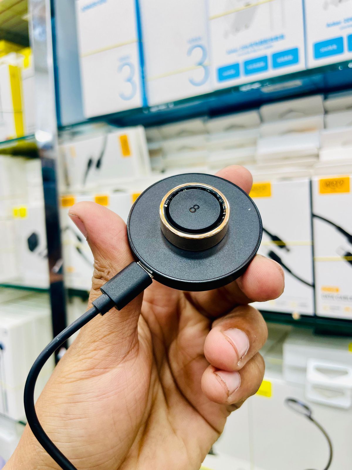 Colmi R12 Smart Ring with Digital Display. 