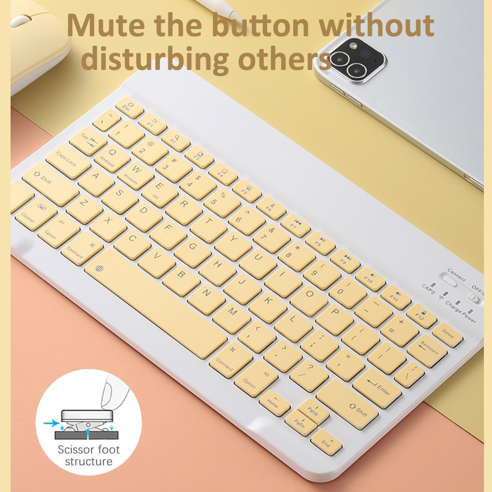 Bluetooth Keyboard and Mouse For iPad Xiaomi Samsung Huawei Phone Tablet Slim Mini Wireless Keyboard For Android IOS Windows. 
