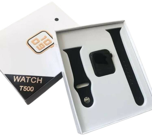 T500 Smart Watch Compatible with Android & iOS Bluetooth Calling Smart Watch-Black. 