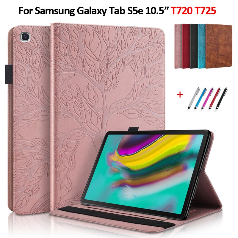 Tablet Cover For Samsung Galaxy Tab S5e Case 10 5 inch Flip Wallet Stand Cover For Coque Samsung Galaxy S5e Case T720 T725. 