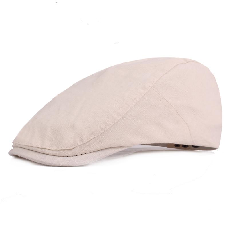 Spring Cotton Beret Fashion Cap For Men 