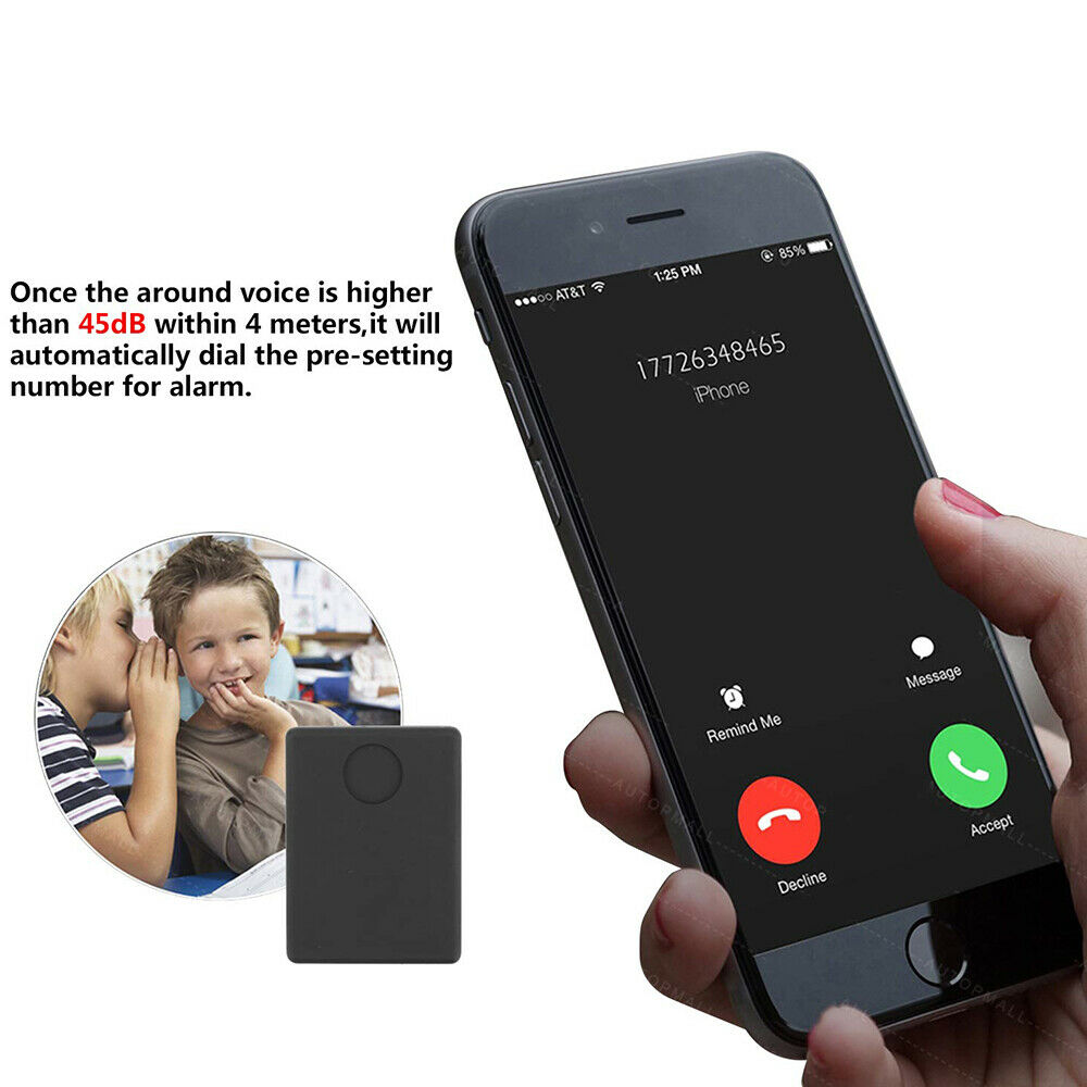 Yfashion N9  Listening Device Acoustic Alarm ni  Device Voice Surveillance System Quad Band 2 c 12-15 Days Standby ime. 