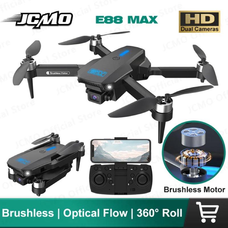 Brushless Motor Professional RC Drone 4K Wide Angle HD Camera Height