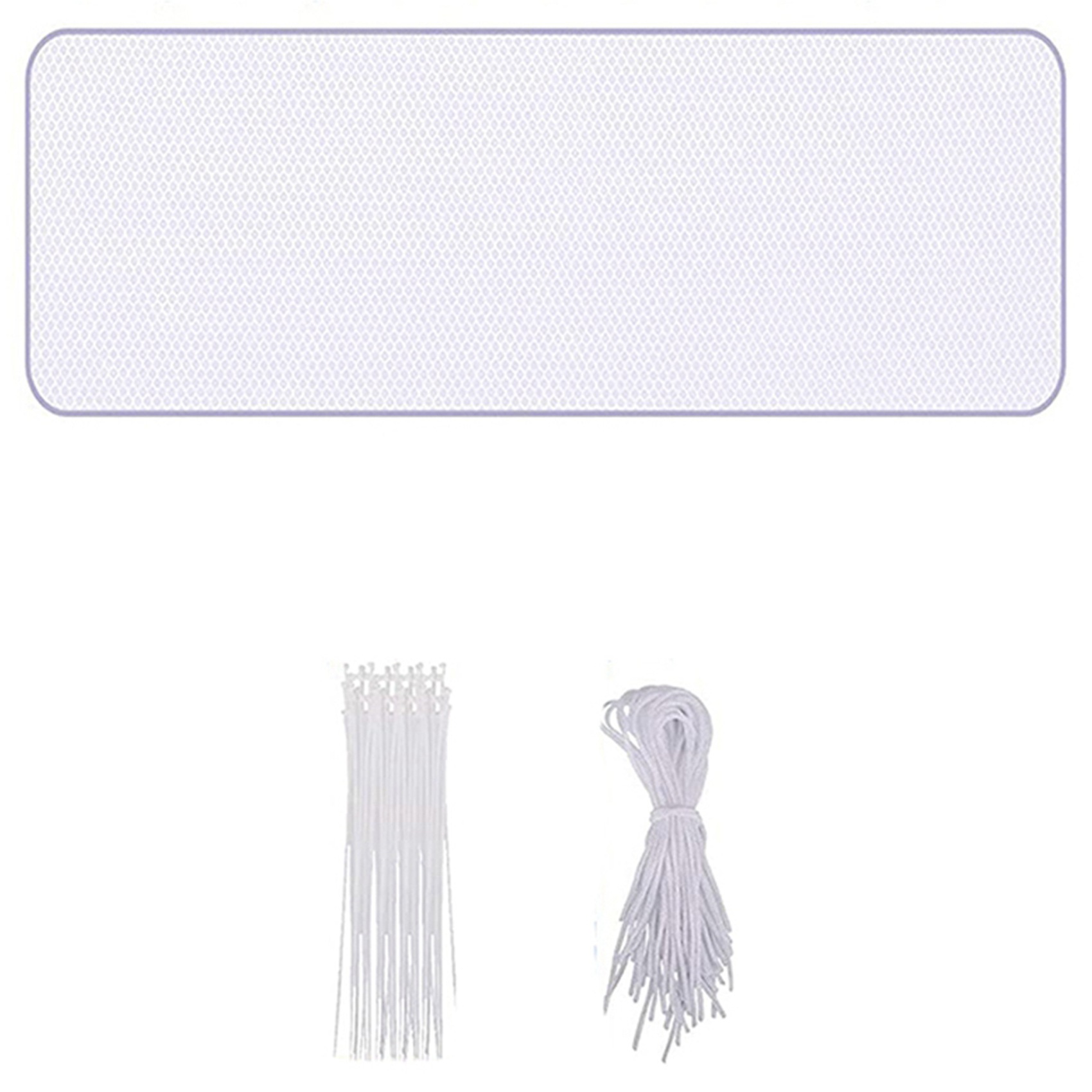 2X Stairway Net - Rail - Balcony Railing Guard Banister Proofing Stair Net for Child, Pet- Indoor &