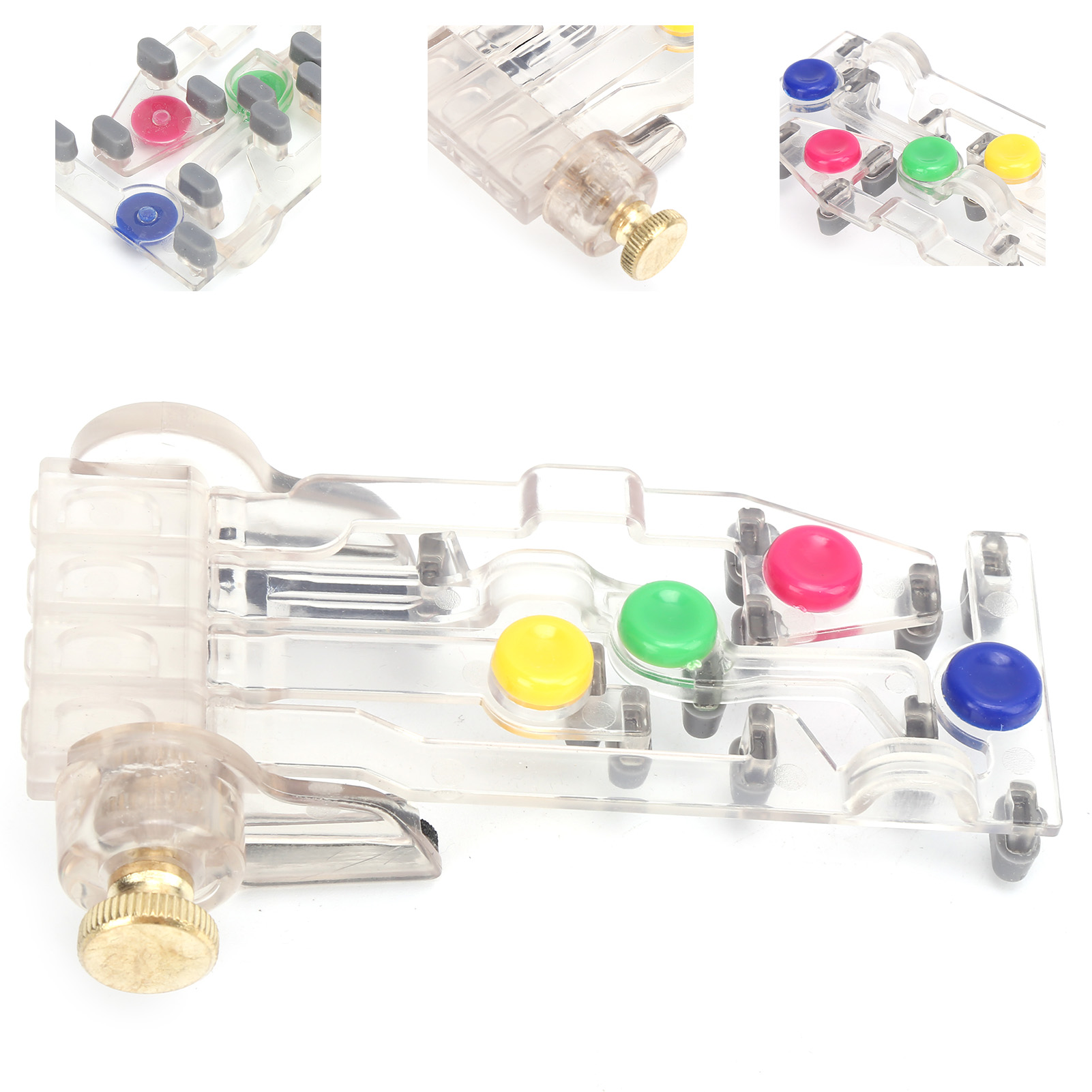 Guitar One‑Key Chord Trainer Finger Practice Aid Instrument Part For Beginner Gl. 