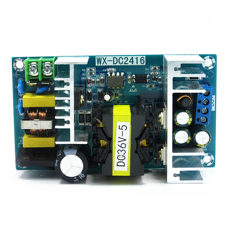 WX-DC2416 Industrial Power Module High-Power Bare Board Switching Power Supply Board DC Power Module 36V 5A. 