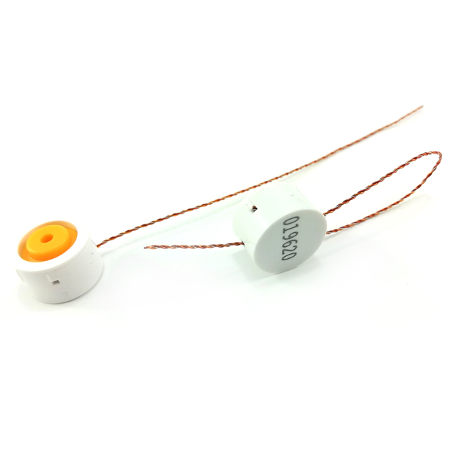 100pcs Serial Numbered Electric Meter Seals Tamper Evident Meter Seal Tag Press Type Safety Padlock For Gas Meters Water Meters. 