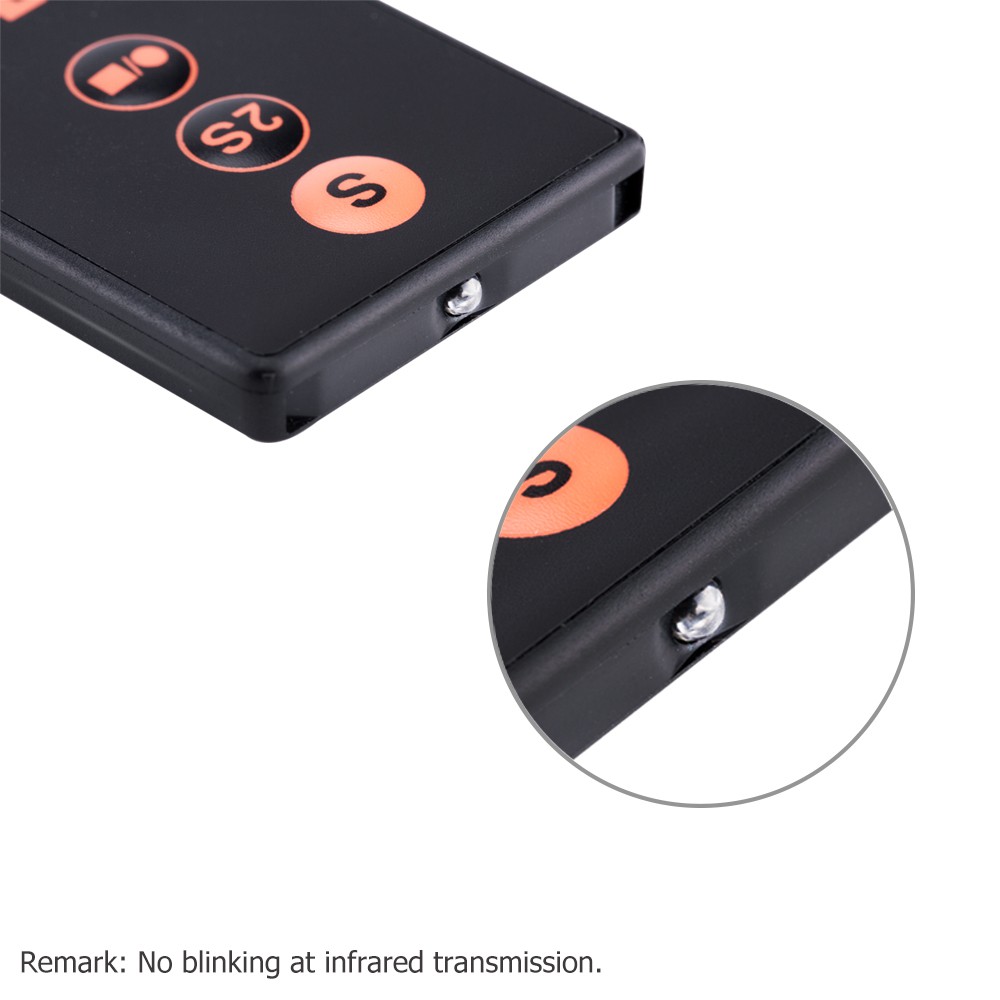 JJC RMT-DSLR2 Wireless Remote Control with Extra Video Button for Sony A1 A7II III A7R III IV A7S III A6600 A6400 A6000 & More. 
