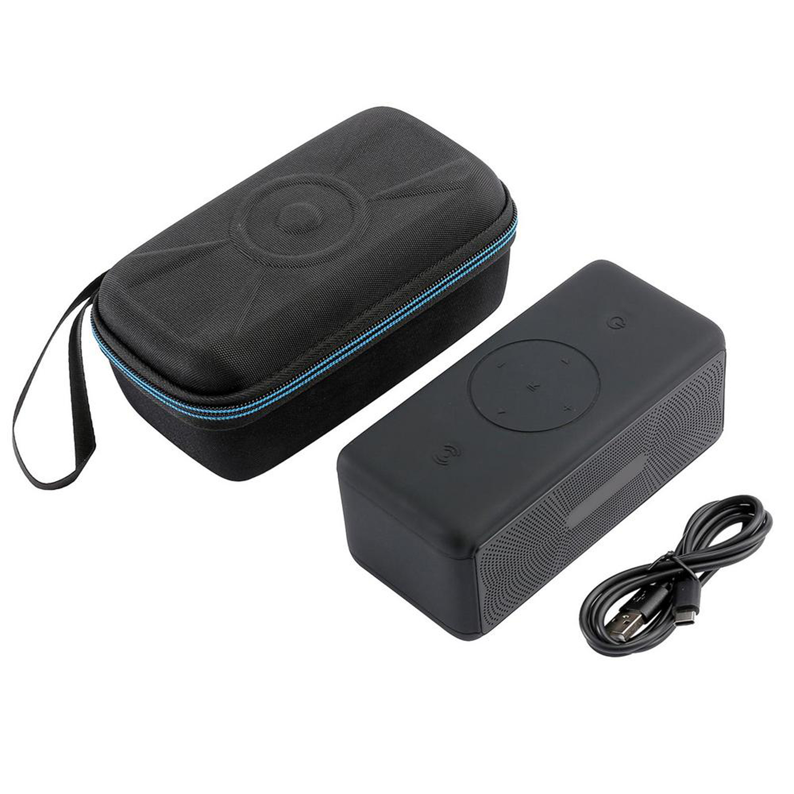 ROWEQPP Carrying Case Hard Shell Audio Storage Bag Compatible For Bogasing M5 Speaker Dust-proof Travel Suitcase. 