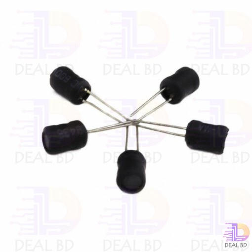 10Pcs- Radial Inductor 33uH Magnetic Core Drum Core Choke Power Inductor Through Hole Lead For P.C.B Board Electronics Projects DIY. 
