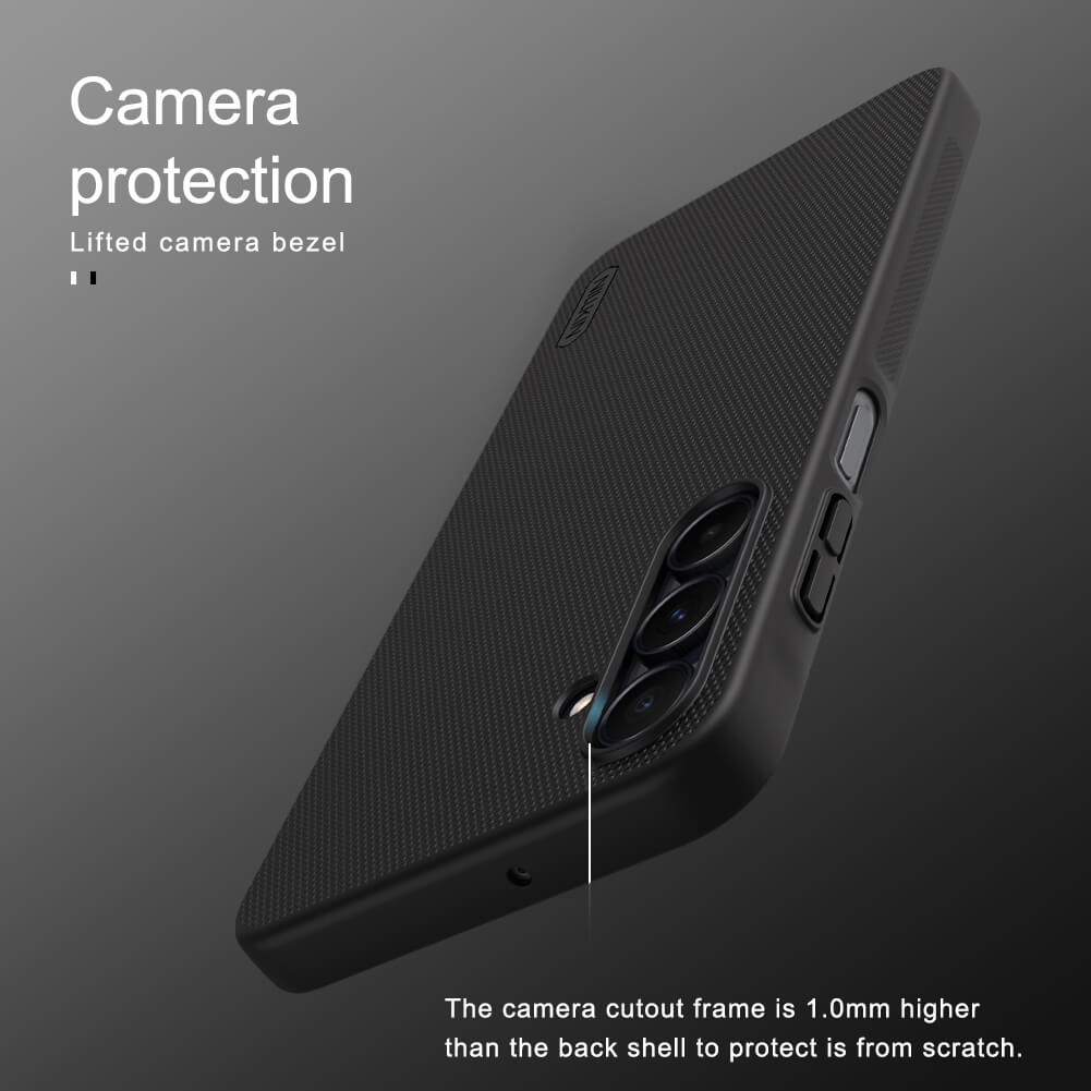 Nillkin / Galaxy A16 5G / Super Frosted Shield Matte cover case for Samsung Galaxy A16 5G Smartphone Back Case Cover - Black. 