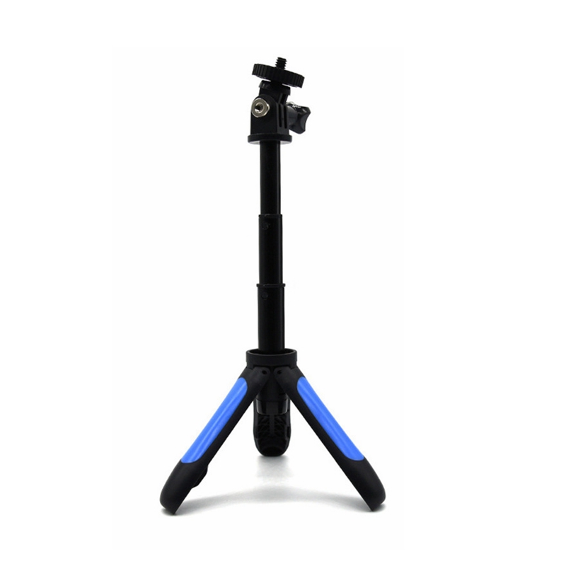 【YIYANGMAOYI111】Desktop Extension Pole Portable Selfie Stick+Hidden Built Monopod Tripod 2IN1 For Insta360 ONE Hero 5 6 7 8 Max. 