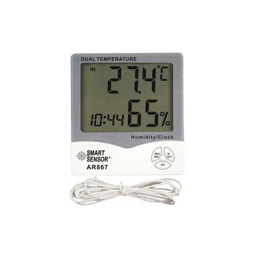 Smart Sensor Humidity and Temperature Meter AR-867 Thermometer. 