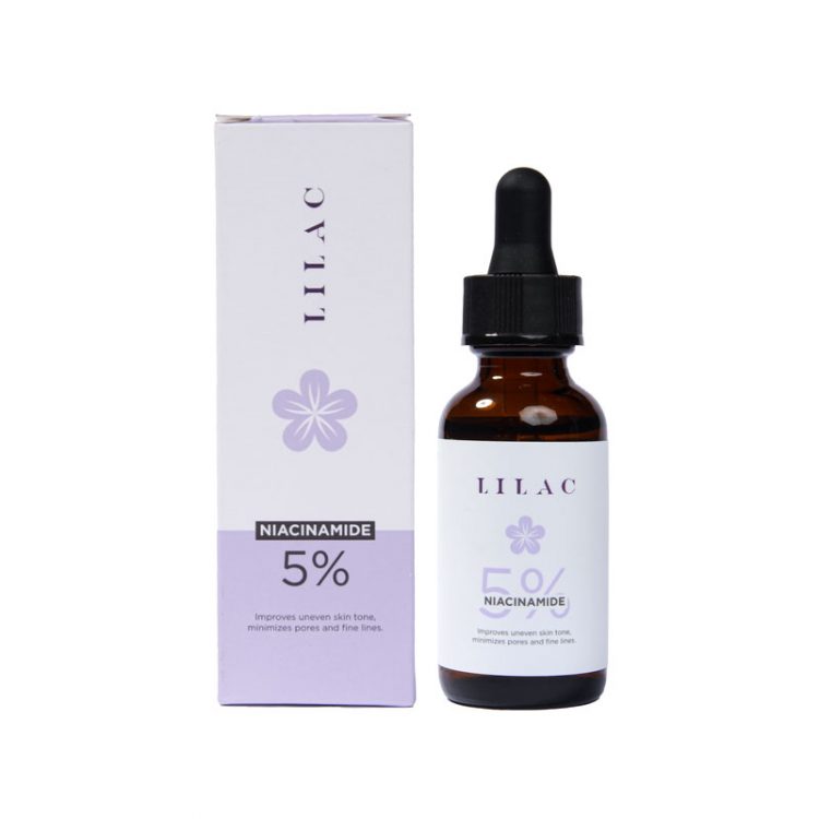 LILAC NIACINAMIDE SERUM 5% (30ml). 