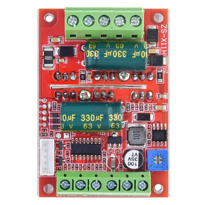 DC 6-60V 400W BLDC Three Phase DC Brushless Motor Controller. 