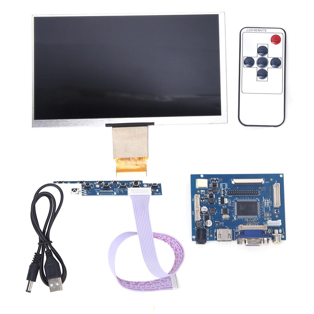 7 inch LCD TFT Display 1024*600 HDMI VGA Monitor Screen Kit for Raspberry Pi 3/2. 